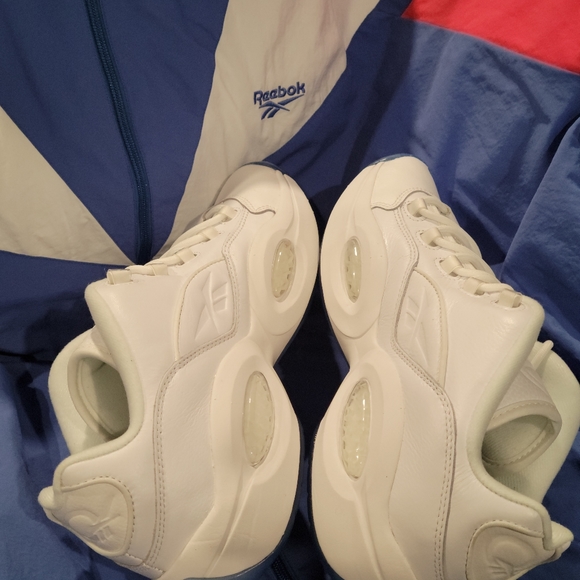 Mens Reebok Question Low White size 12 - Picture 5 of 9